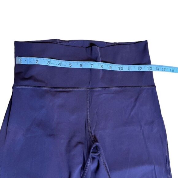 Lululemon Meant To Move 7/8 Tight (25") Black Cherry / Flocked Floral 8 - Picture 8 of 14